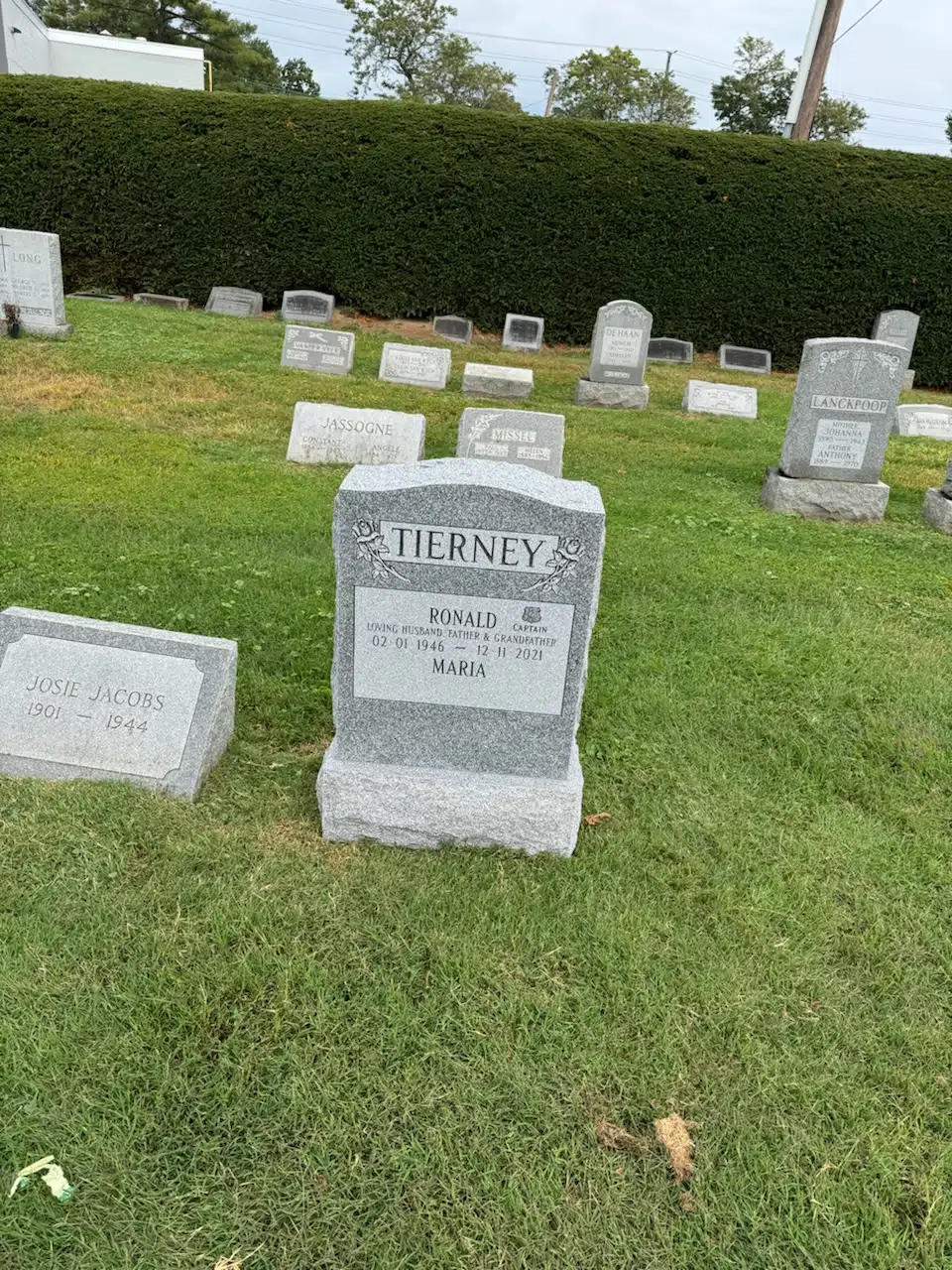 Granite Companion / Double Headstone hand-carved by Companion Stone Shop in NJ — image 5