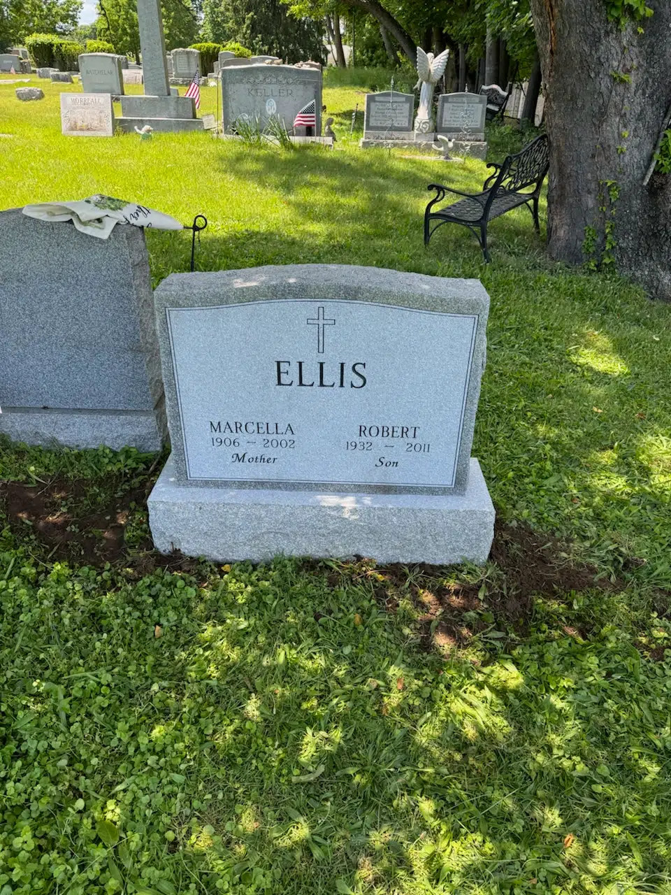 Granite Companion / Double Headstone hand-carved by Companion Stone Shop in NJ — image 4